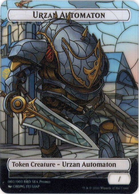 Urzan Automaton — The Brothers' War Southeast Asia Tokens 2