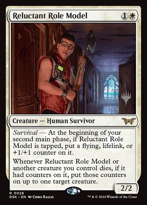 Reluctant Role Model — Duskmourn: House of Horror Promos 26p