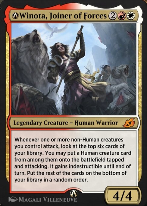 A-Winota, Joiner of Forces — Ikoria: Lair of Behemoths A-216