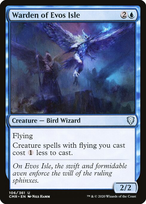 Guardião da Ilha de Evos — Commander Legends 106