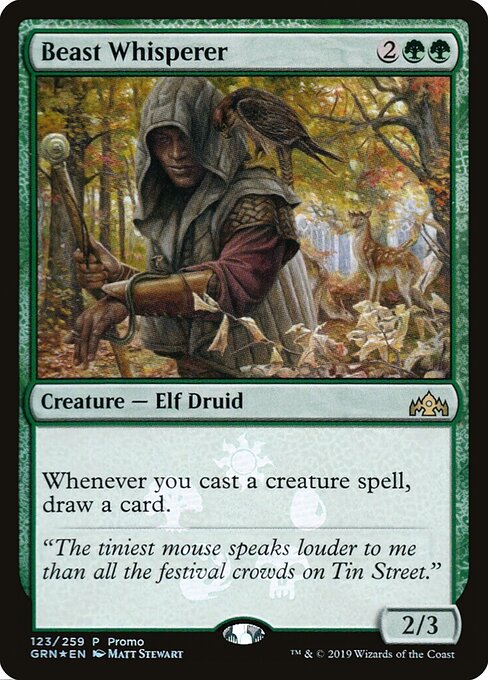 Encantador de Feras — Guilds of Ravnica Promos 123★