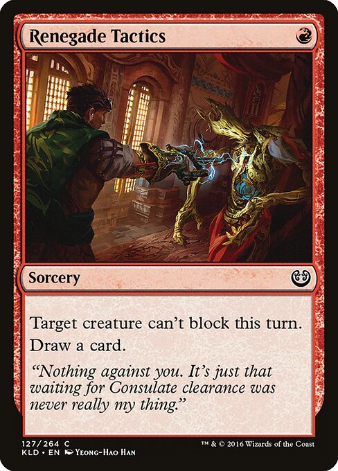 Tática dos Renegados — Kaladesh 127