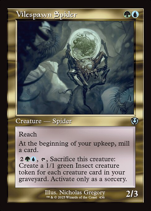 Aranha da Prole Maligna — Innistrad Remastered 436