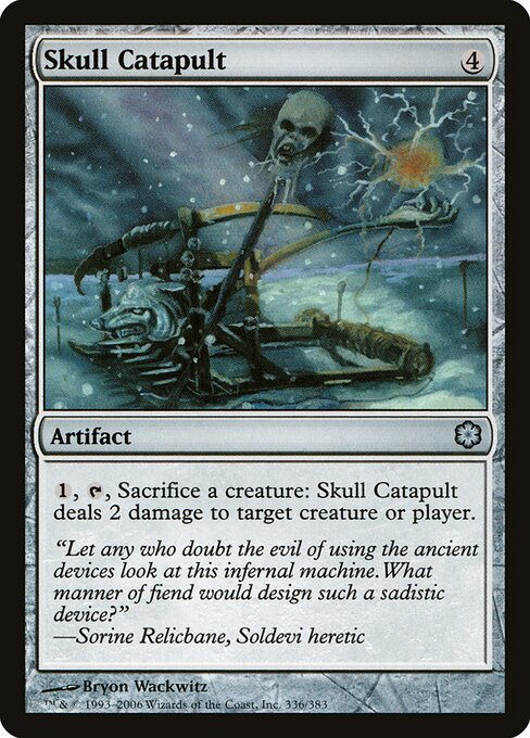 Catapulta de Crânios — Coldsnap Theme Decks 336
