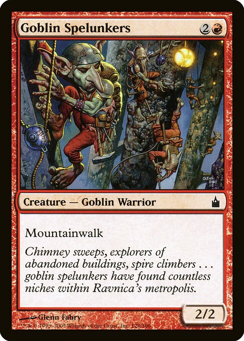 Goblins Espeleólogos — Ravnica: City of Guilds 128
