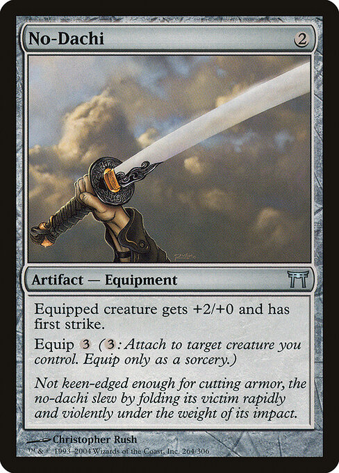No-Dachi — Champions of Kamigawa 264