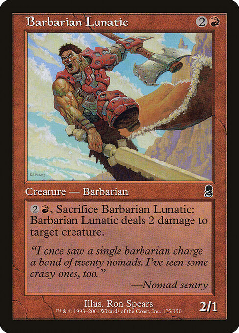 Bárbaro Lunático — Odyssey 175