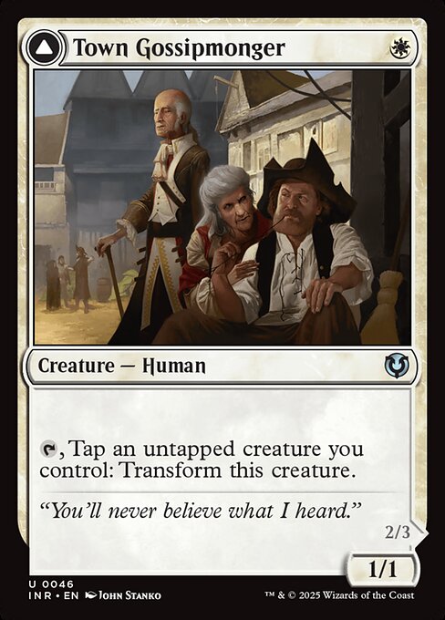 Town Gossipmonger — Innistrad Remastered 46