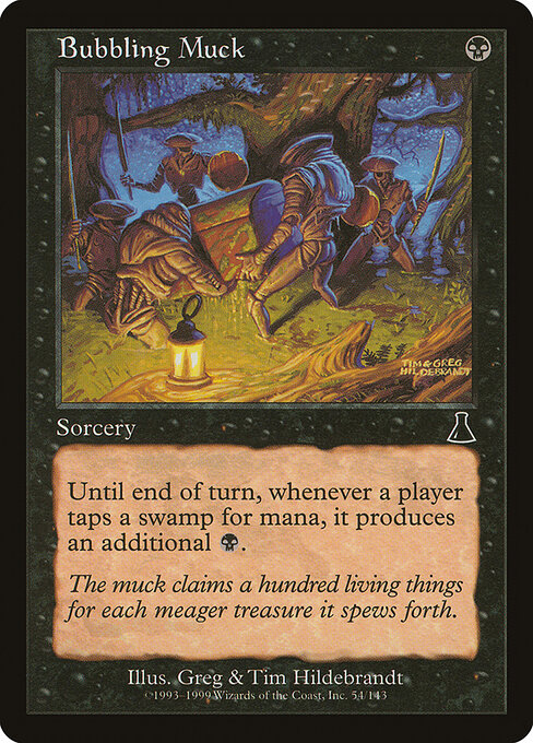 Lodo Borbulhante — Urza's Destiny 54
