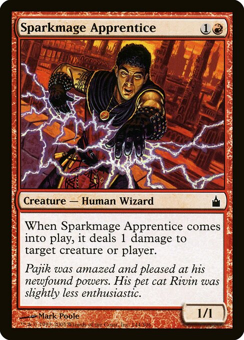 Aprendiz de Mago de Centelhas — Ravnica: City of Guilds 144