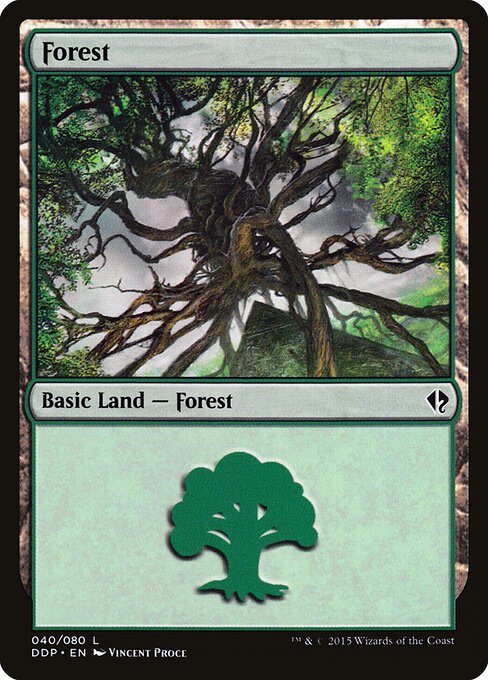 Floresta — Duel Decks: Zendikar vs. Eldrazi 40