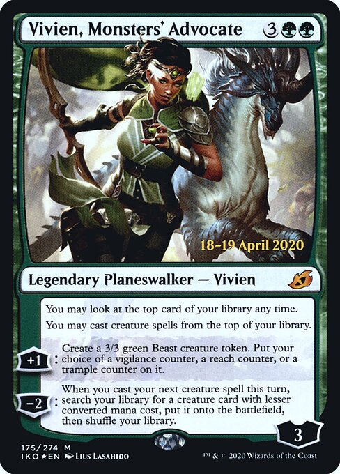 Vivien, Protetora dos Monstros — Ikoria: Lair of Behemoths Promos 175s