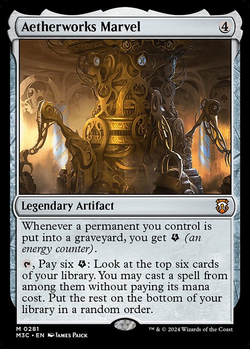 Maravilha do Sistema Eteráulico — Modern Horizons 3 Commander 281