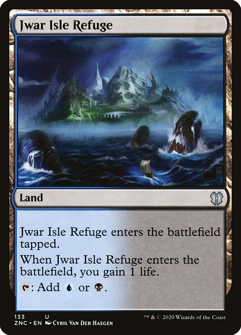 Refúgio da Ilha de Jwar — Zendikar Rising Commander 133
