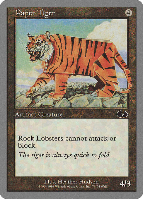 Paper Tiger — Unglued 78