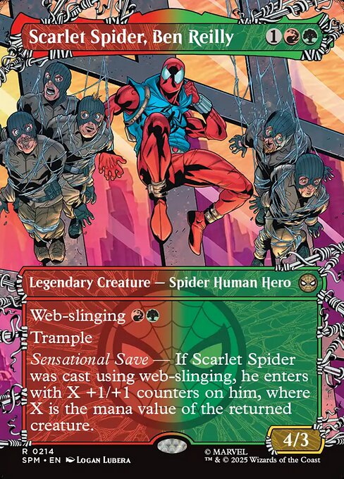 Scarlet Spider, Ben Reilly — Marvel's Spider-Man 214