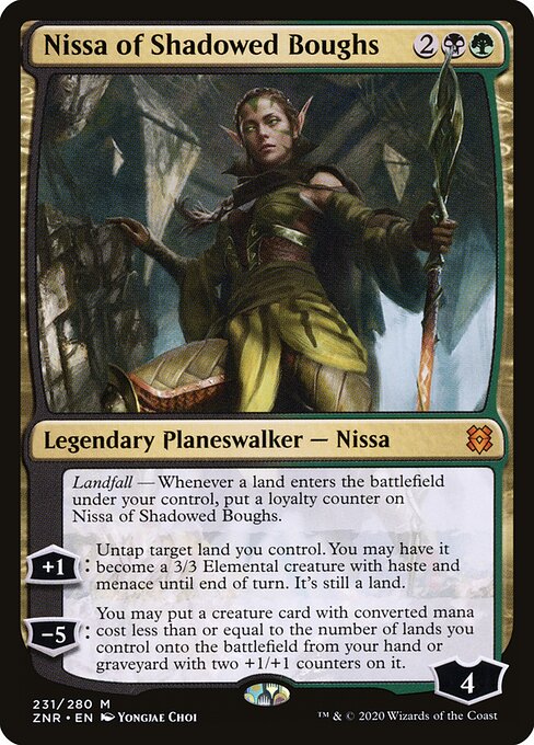 Nissa dos Ramos Umbrosos — Zendikar Rising 231