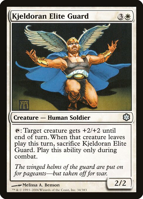Guarda de Elite Kjeldorano — Coldsnap Theme Decks 34