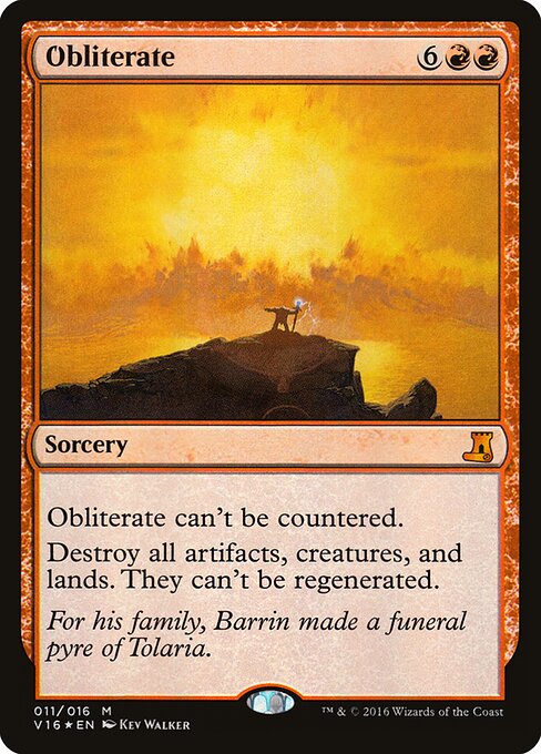 Obliterar — From the Vault: Lore 11