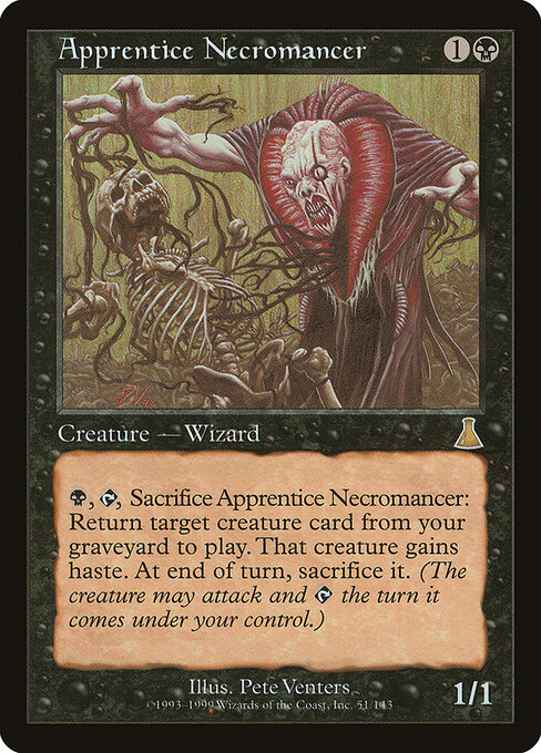 Aprendiz de Necromante — Urza's Destiny 51