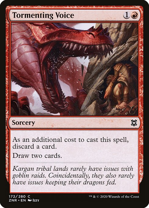 Voz Atormentadora — Zendikar Rising 172
