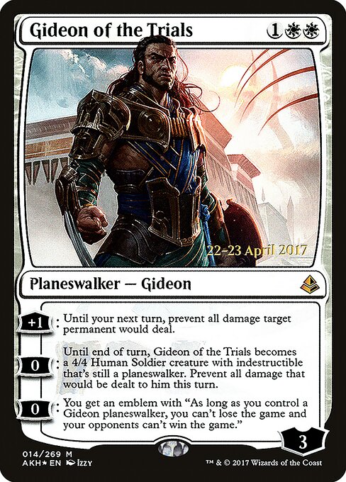 Gideon das Provas — Amonkhet Promos 14s