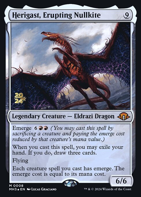 Herigast, Nulavérneo em Erupção — Modern Horizons 3 Promos 8s