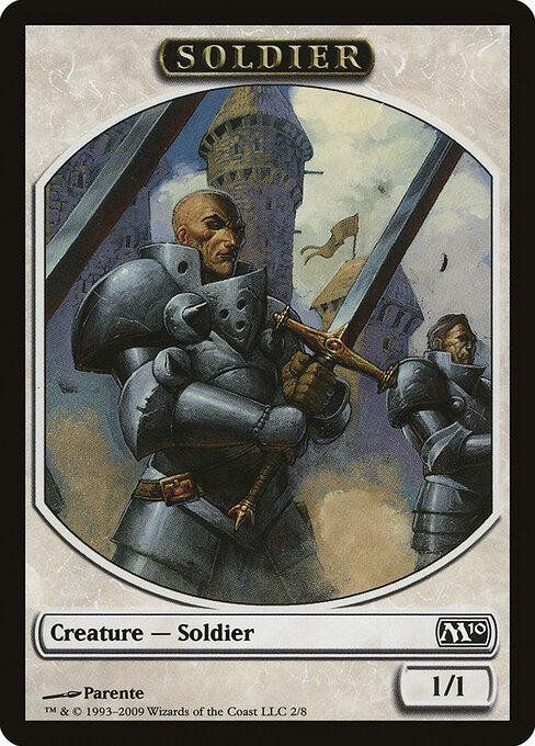 Soldier — Magic 2010 Tokens 2