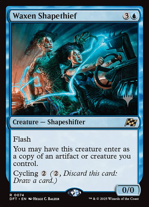 Waxen Shapethief — Aetherdrift Promos 74p