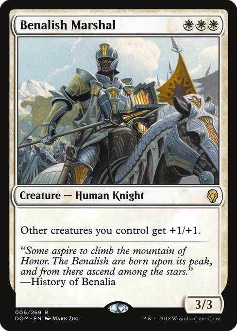 Marechal de Benália — Dominaria 6