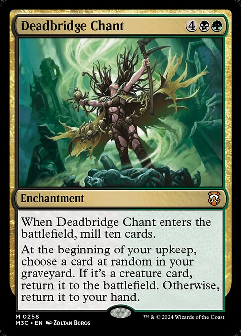 Cântico de Ponte Mortífera — Modern Horizons 3 Commander 258