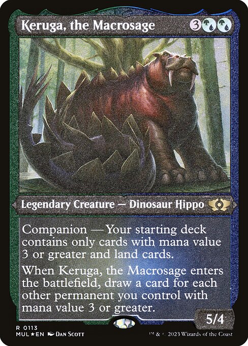 Keruga, o Macrossábio — Multiverse Legends 113