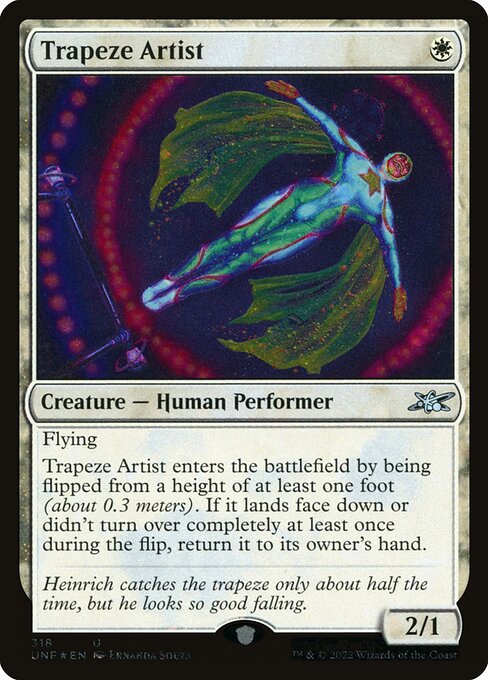 Trapeze Artist — Unfinity 318