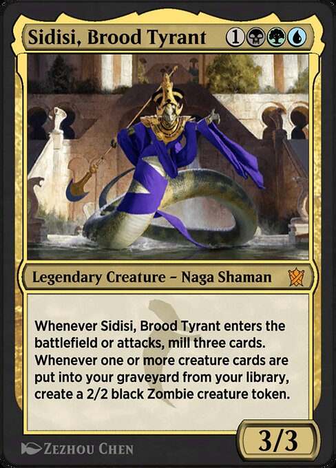 Sidisi, Tirana da Linhagem — Khans of Tarkir 199y