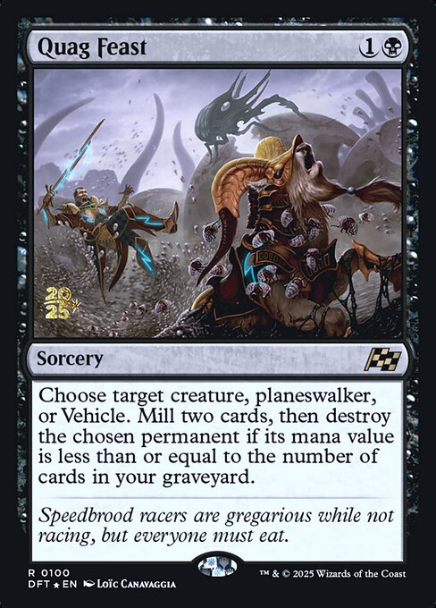 Quag Feast — Aetherdrift Promos 100s