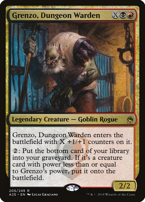 Grenzo, Guardião da Masmorra — Masters 25 205