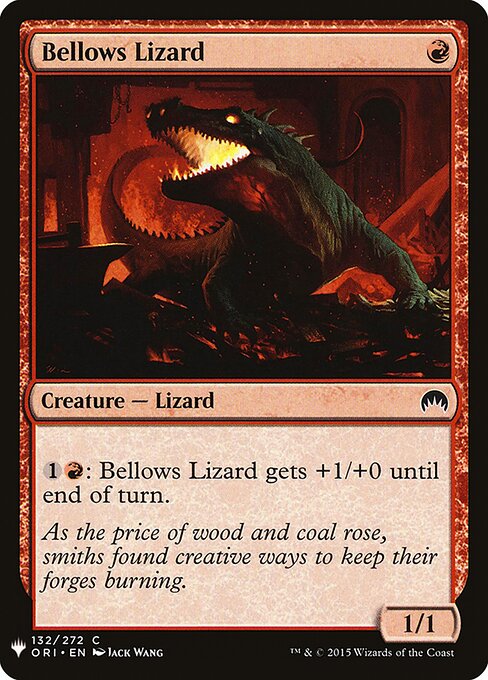 Lagarto de Fole — The List ORI-132