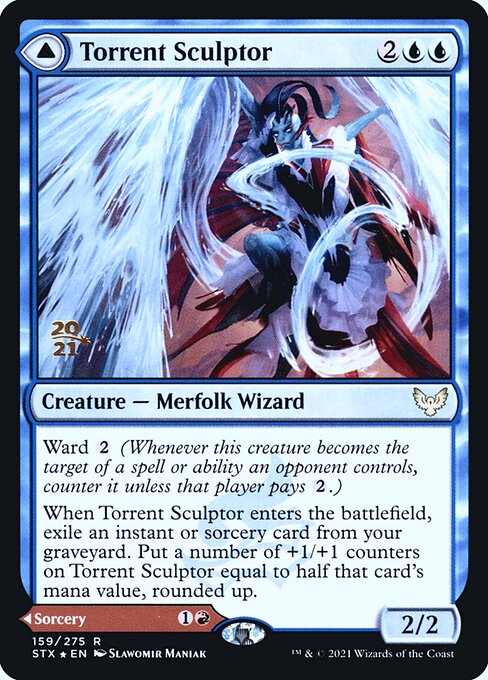 Torrent Sculptor — Strixhaven: School of Mages Promos 159s