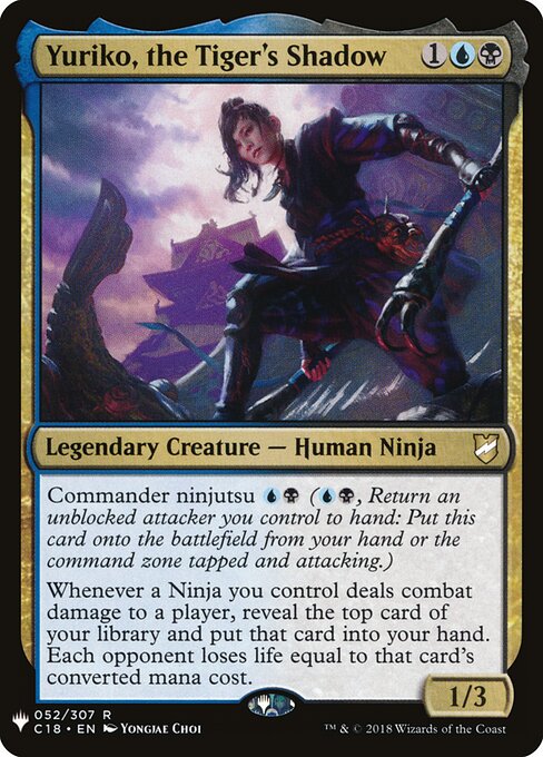 Yuriko, a Sombra do Tigre — The List C18-52