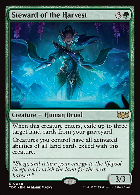 Steward of the Harvest — Tarkir: Dragonstorm Commander 48