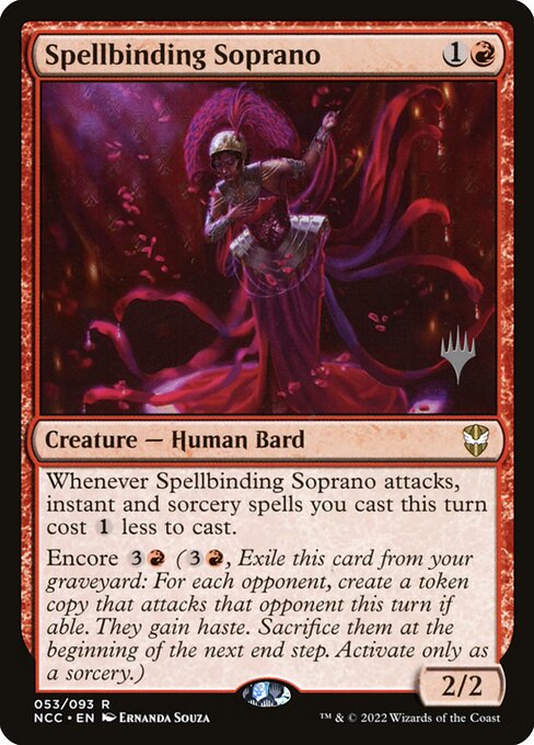 Soprano Encantadora — New Capenna Commander Promos 53p
