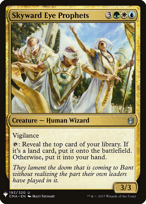 Profetas do Olho Celestial — The List CMA-193