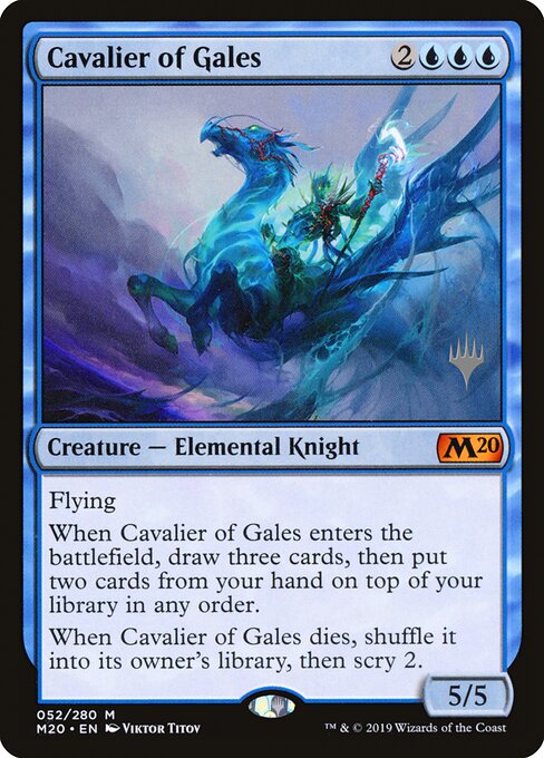 Cavaleiro dos Vendavais — Core Set 2020 Promos 52p