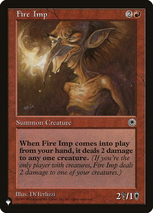 Fire Imp — The List POR-126
