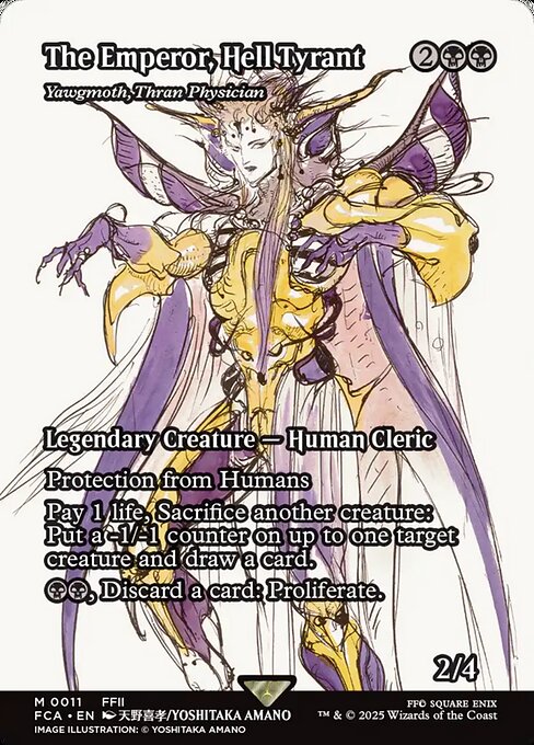 Yawgmoth, Médico de Thran — Final Fantasy: Through the Ages 11