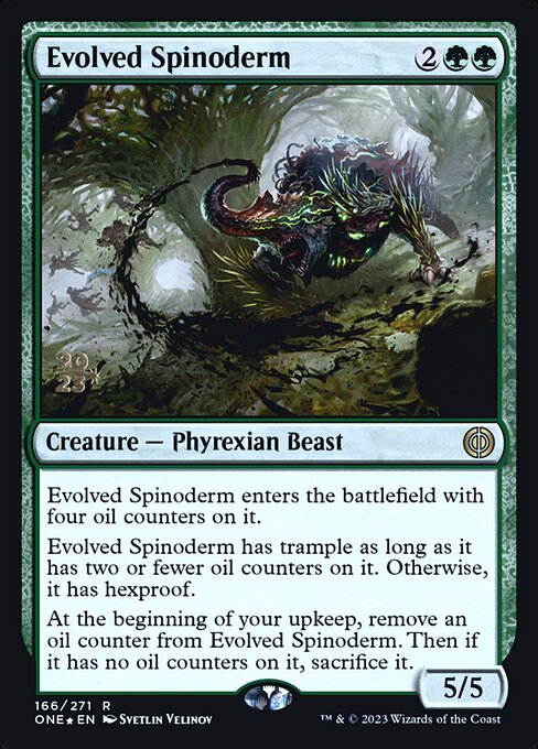 Espinoderme Evoluído — Phyrexia: All Will Be One Promos 166s