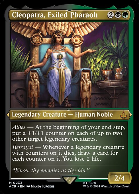 Cleopatra, Exiled Pharaoh — Assassin's Creed 233