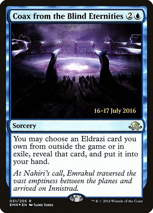 Persuasão das Eternidades Cegas — Eldritch Moon Promos 51s