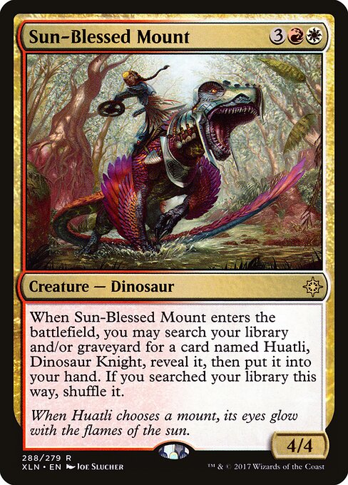 Montaria Abençoada pelo Sol — Ixalan 288