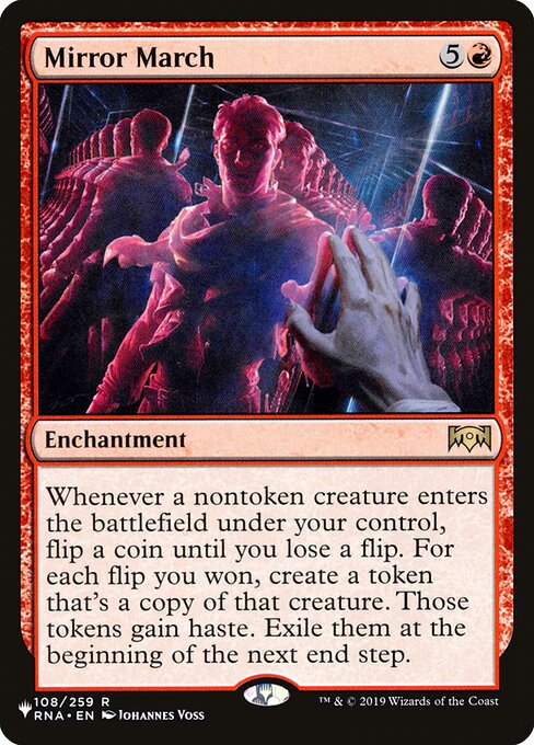 Marcha dos Reflexos — The List RNA-108